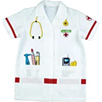 Theo Klein 4614 Bata de médico- Disfraz de alta calidad- Medidas: alrededor de 55 cm de largo- Juguete para niños desde…